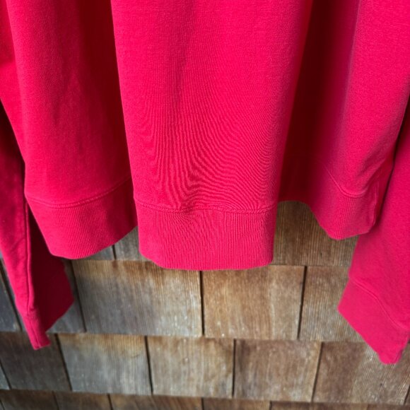 NWOT Universal Standard Cherry Red Misa Sweatshirt Dress in Women's XL/26-28 - Picture 8 of 12